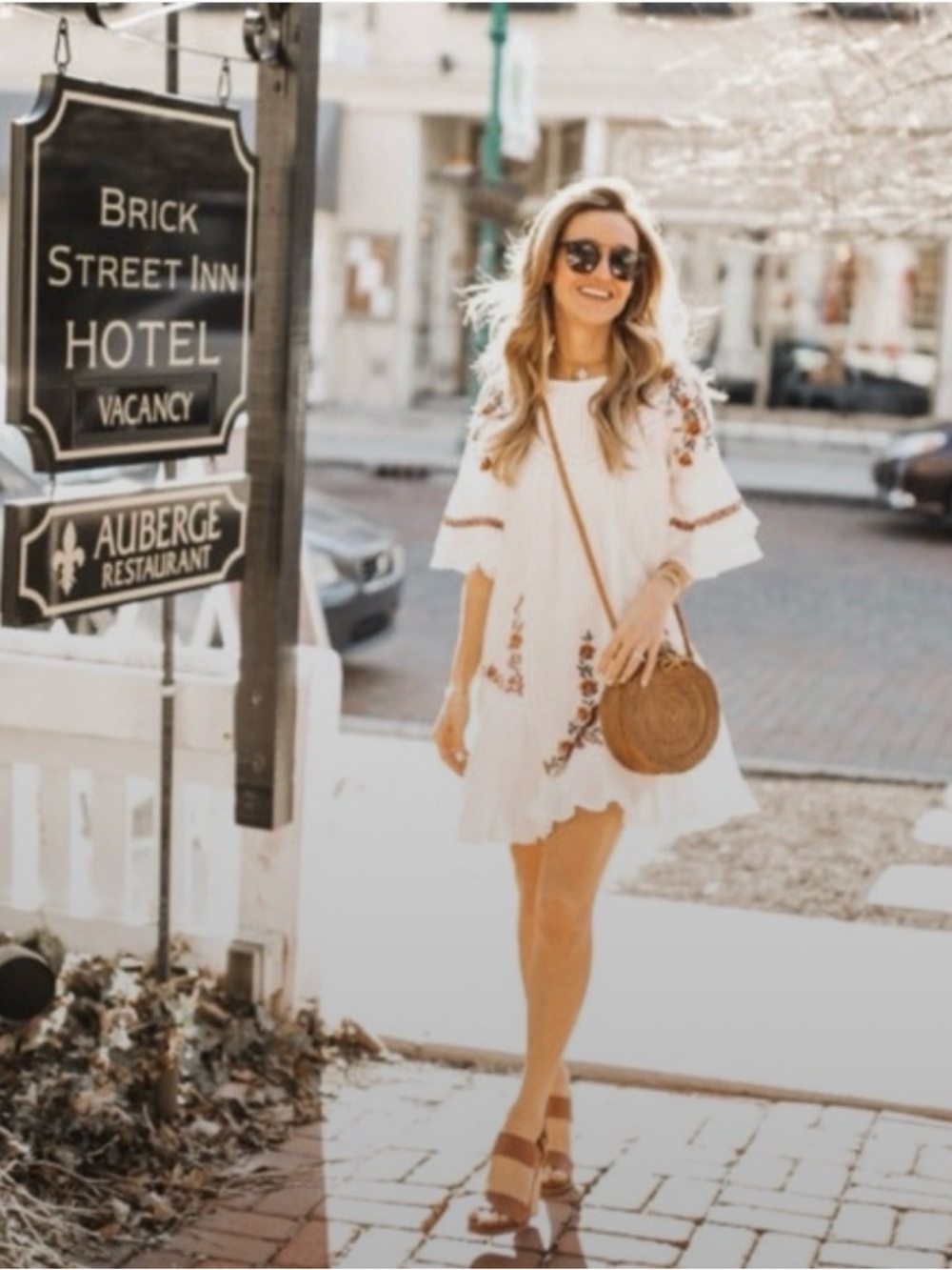 FREE PEOPLE | Pavlo Embroidered Mini Dress